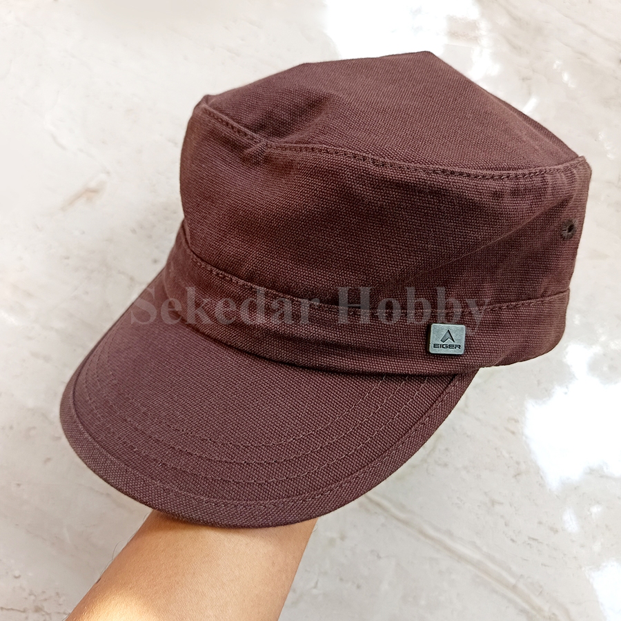 TOPI PRIA EIGER1989 COMMANDO CAP BROWN