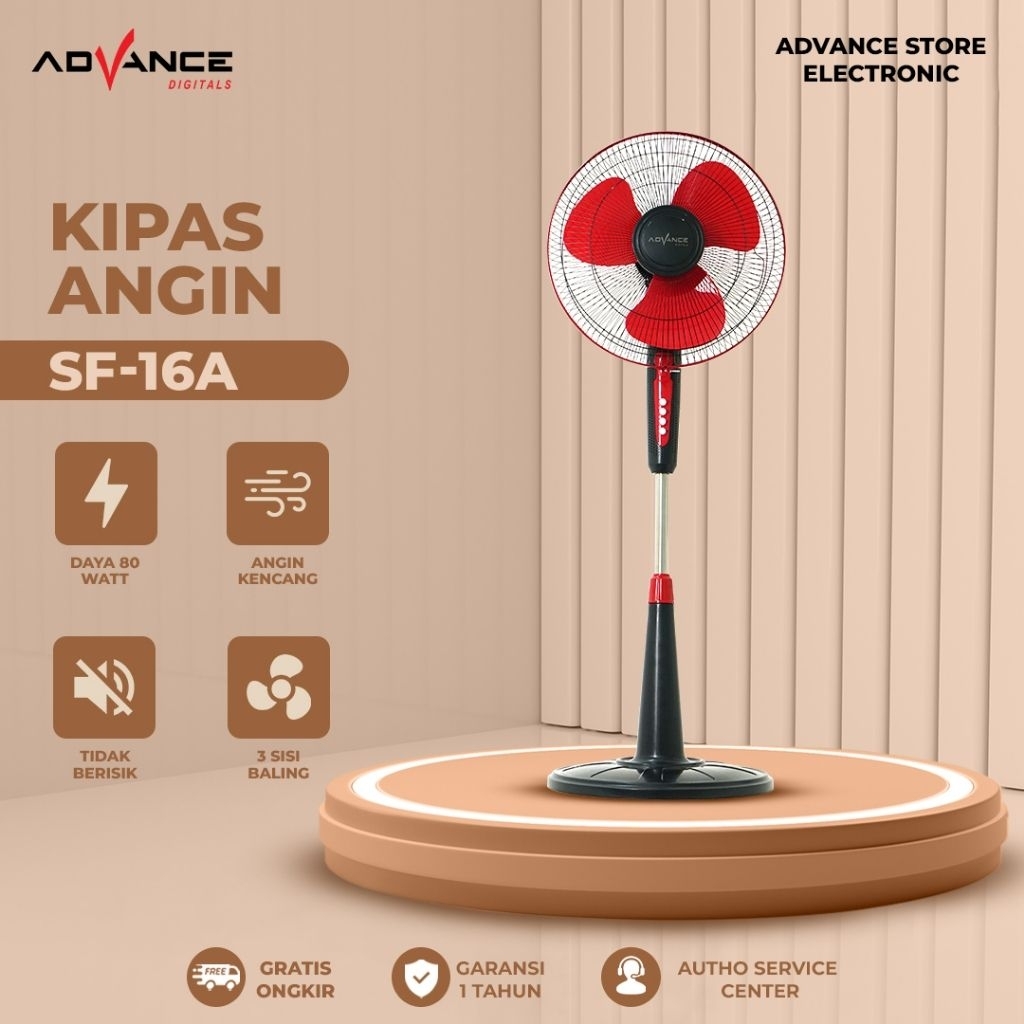 Kipas Angin Berdiri Advance
