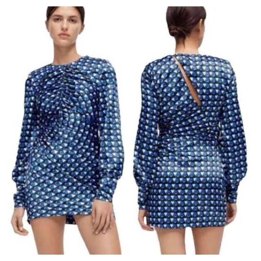 (NEW) Zara satin dress