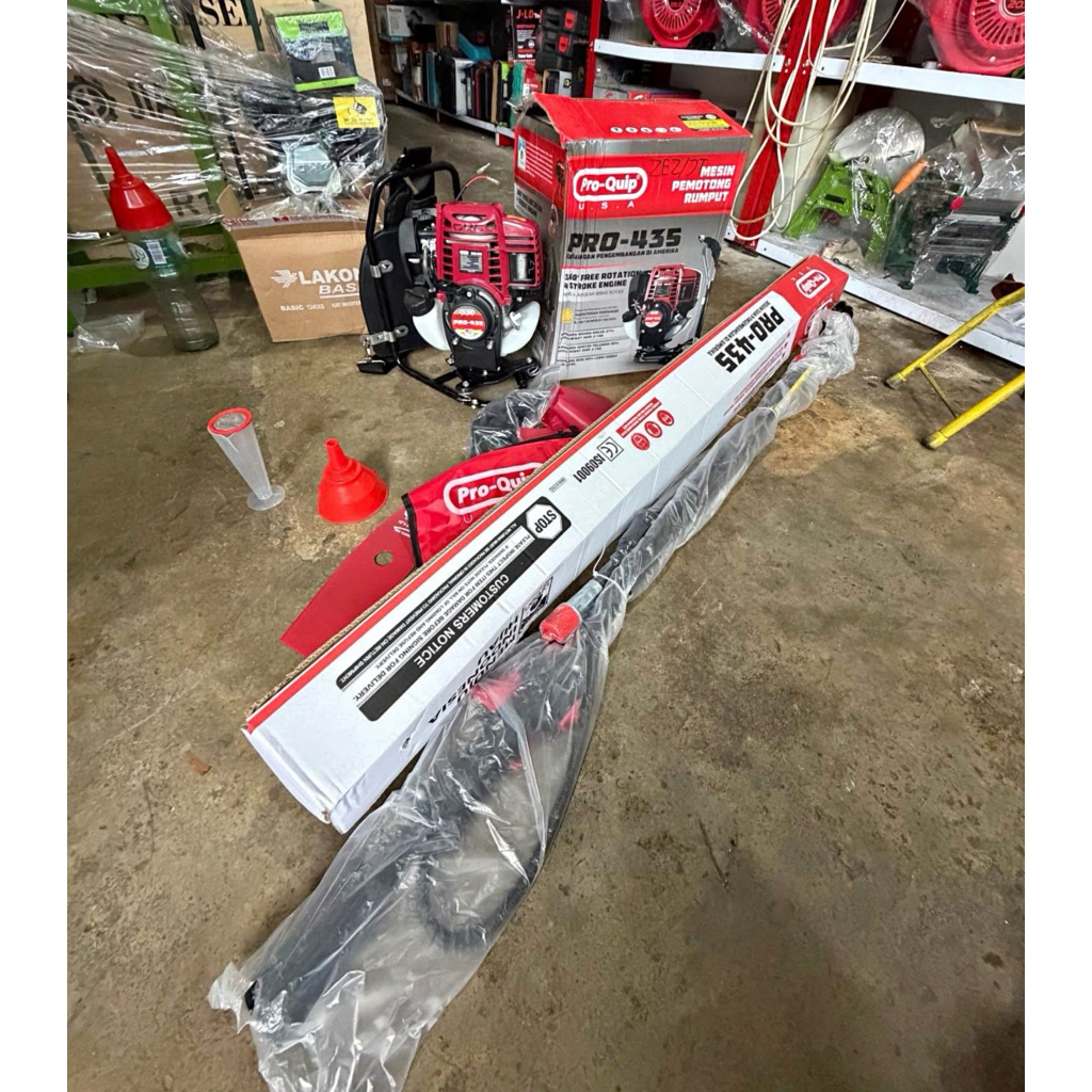Mesin Rumput tebas babat rumput 4 tak Pro quip