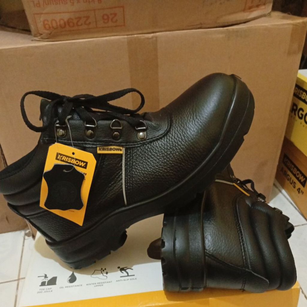 sepatu safety krisbow Argus uk 44 6 inc