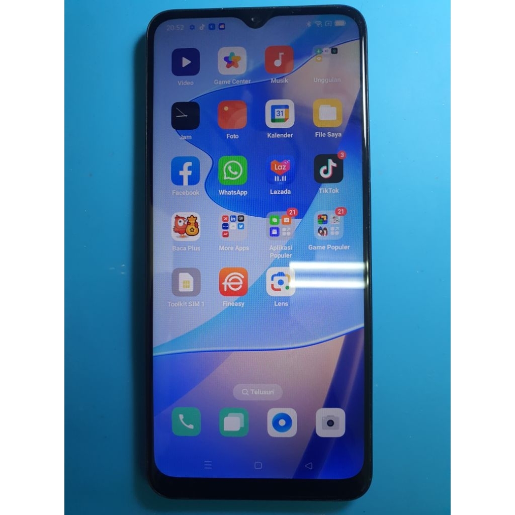 LCD Oppo A16 Original Copotan
