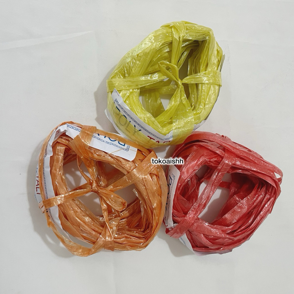 Tali Rapia - tali rafia - tali rafia polytape - tali plastik  - tali rafia kecil - tali rafia gulung