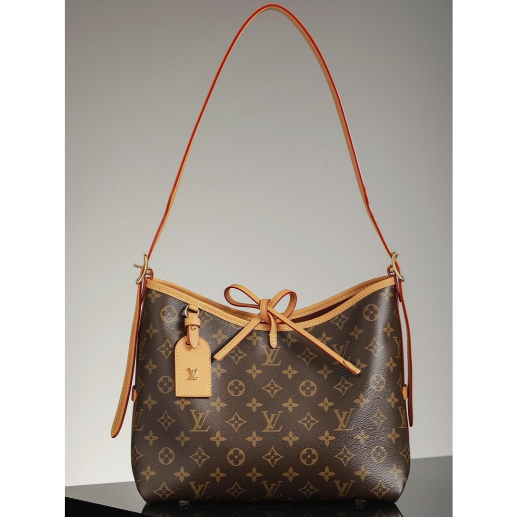 100%Ori  CarryAll PM Totebag/louis vuitton bag/tas lv wanita ori/ shoulder bag [Box + dust bag]