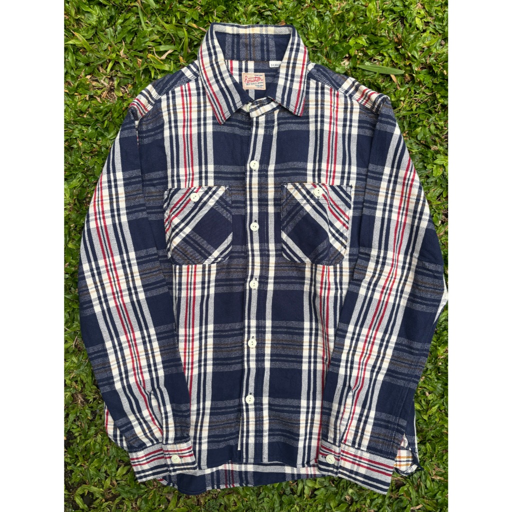 Houston Heavy Flannel Shirt - Chainstitch - Triple Stitch