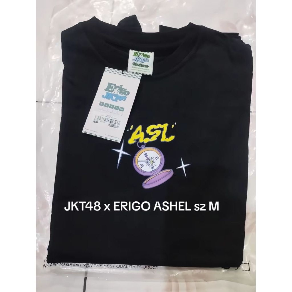 Tshirt Erigo Ashel JKT48 NEW