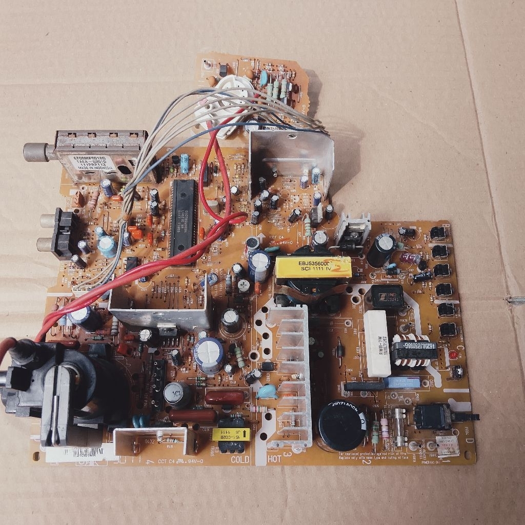 MESIN TV LG 14 INCH BELUM DIUJI