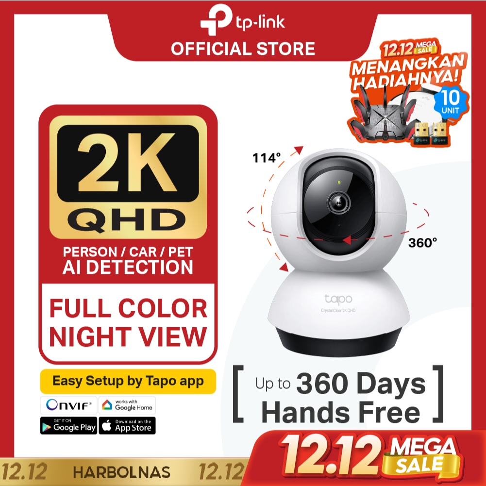 TP-Link Tapo tc72  IR-Cut Filter with Auto-Switching  Kamera CCTV