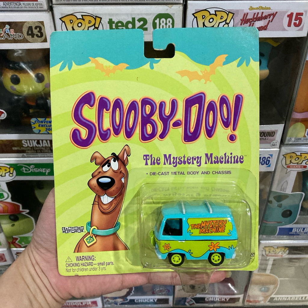 Diecast johnny lightning scooby doo mystery machine original rare