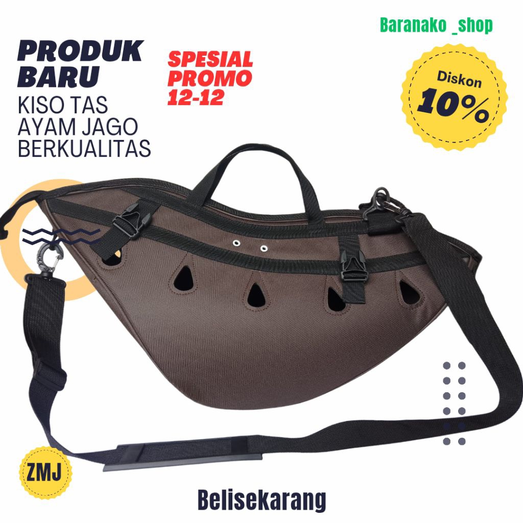 ZMJ Tas Kisa ayam jago Bangkok NEW j terlaris COD coklatq