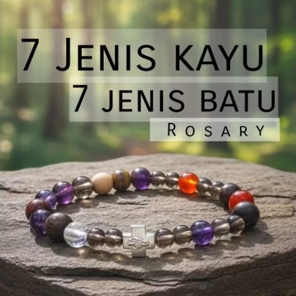 GELANG ROSARIO SUPERSEVEN 7 CAKRA