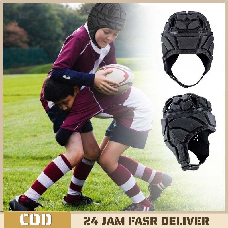 Helm Kiper Rugby Pelindung Kepala Rugby Helm Pelindung Rugby Head Protector Rugby Helm Kiper Bola Pe