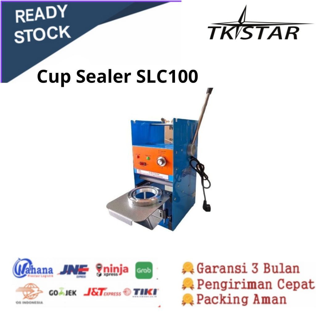 Mesin Cup Sealer Alat Press Gelas Plastik Tipe SLC100 Mesin Press Cup Gelas