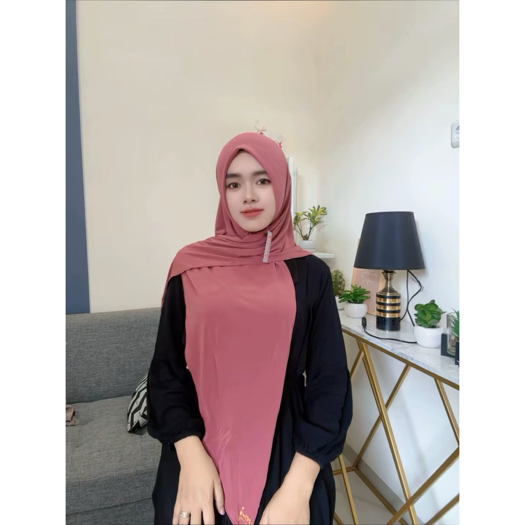 207 HIJAB DOA IBU SEGITIGA BELAH MALAY S3 JILBAB S3 BELAH JERSEY HIGH QUALITY HQ