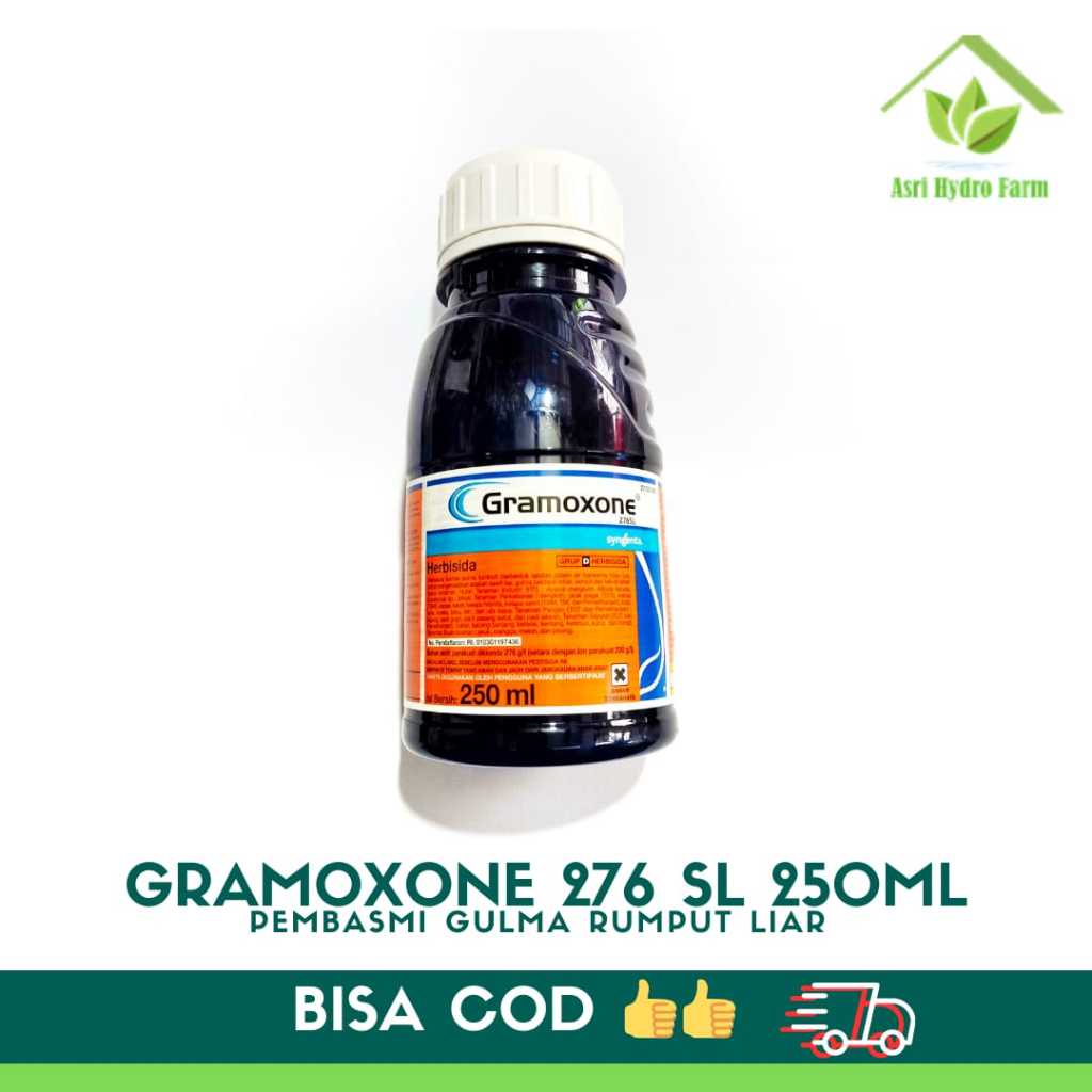 GRAMOXONE 276SL 250 ml herbisida Obat Pembasmi Rumput Liar Kontak Syngenta Germason Gramason