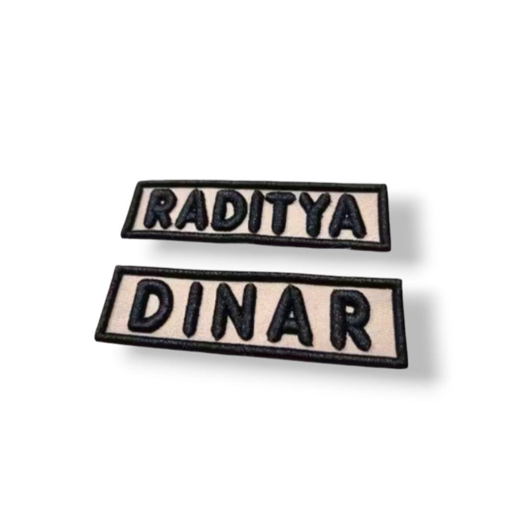 NAMA PRAMUKA BORDIR TIMBUL