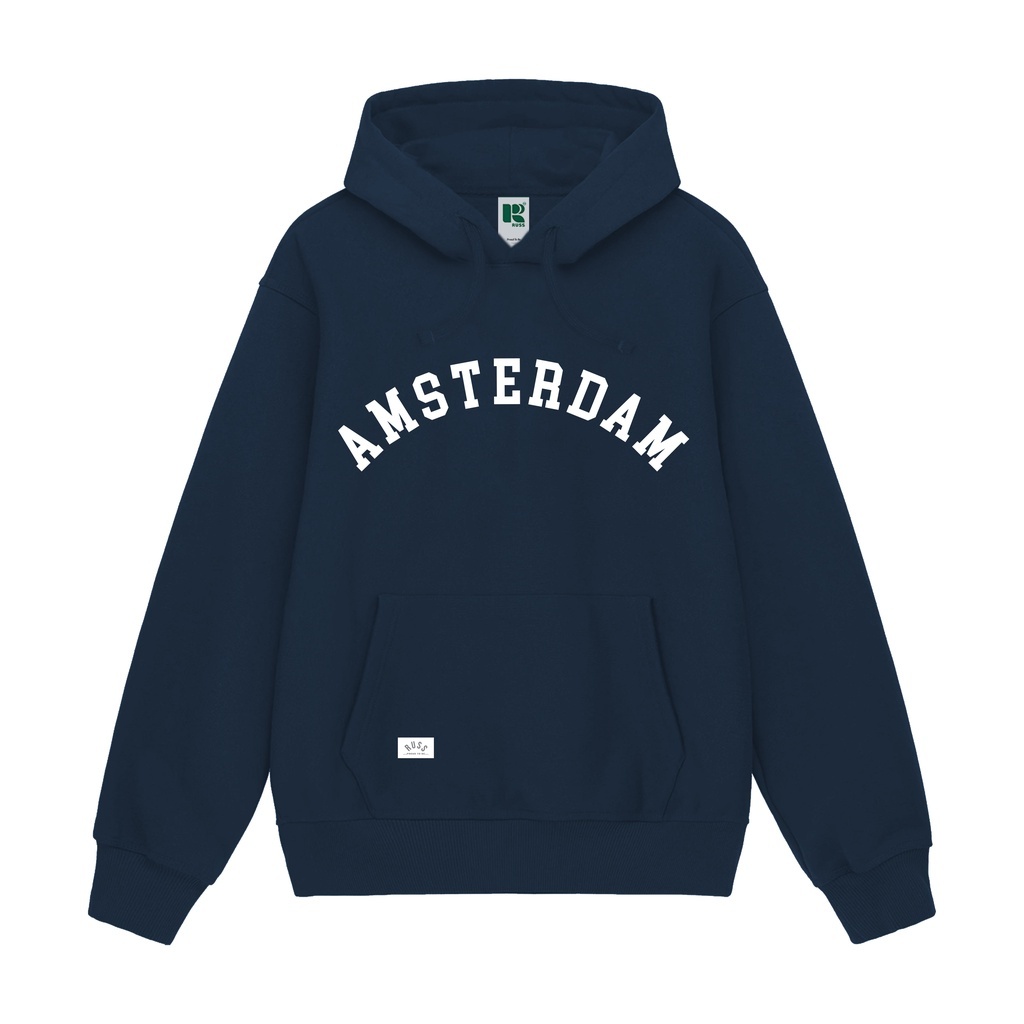 Russ Sweater Hoodie Amsterdam Navy Blue
