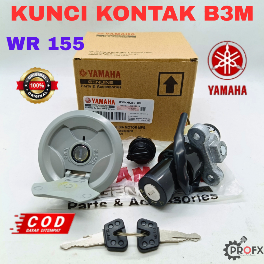 Set Kunci Kontak Sepeda Motor Kompatibel Yamaha WR 155