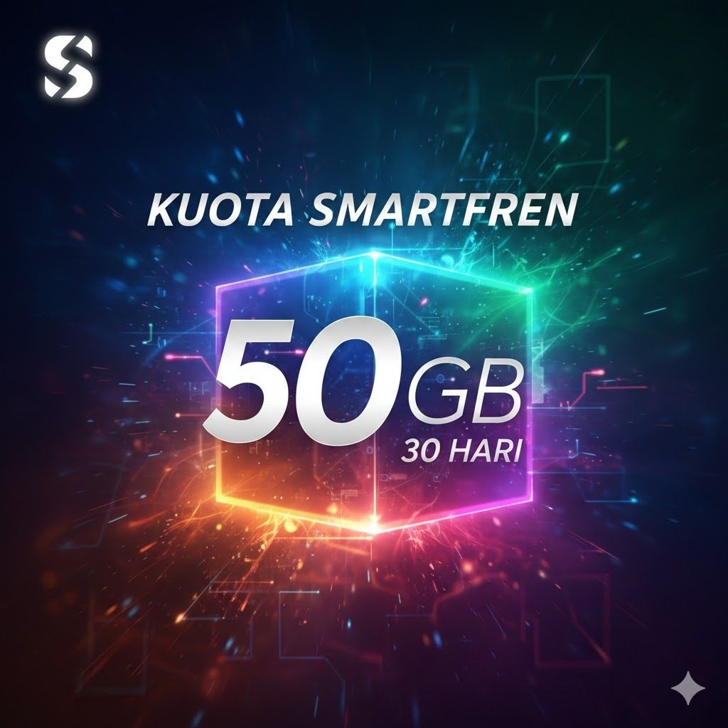 KUOTA SMARTFREN 50GB 30HARI