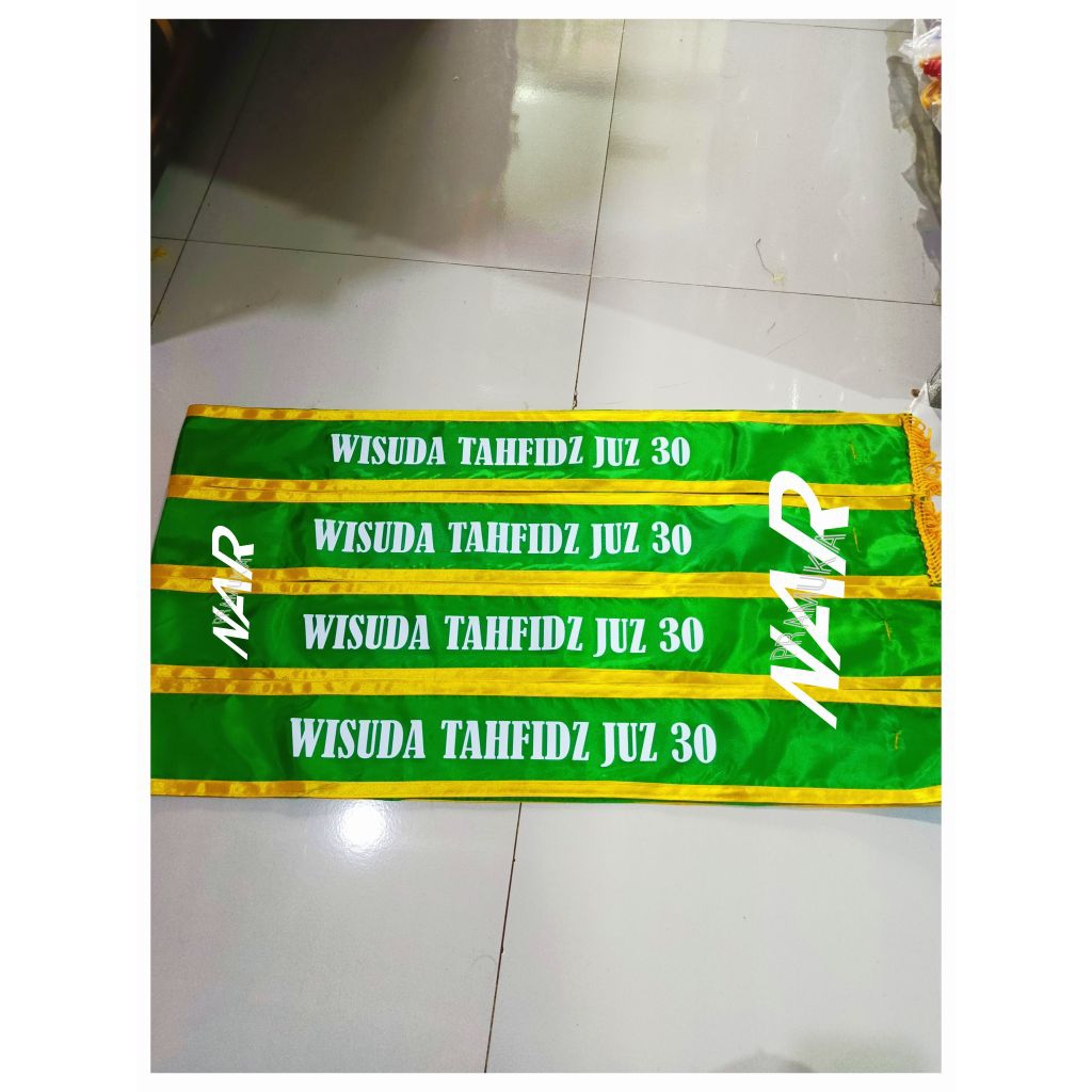 SELEMPANG WISUDA TAHFIDZ QUR'AN /TAHFIDZ JUZ 30 /TAHFIDZ 30 JUZ/HAFIDZAH 30 JUZ