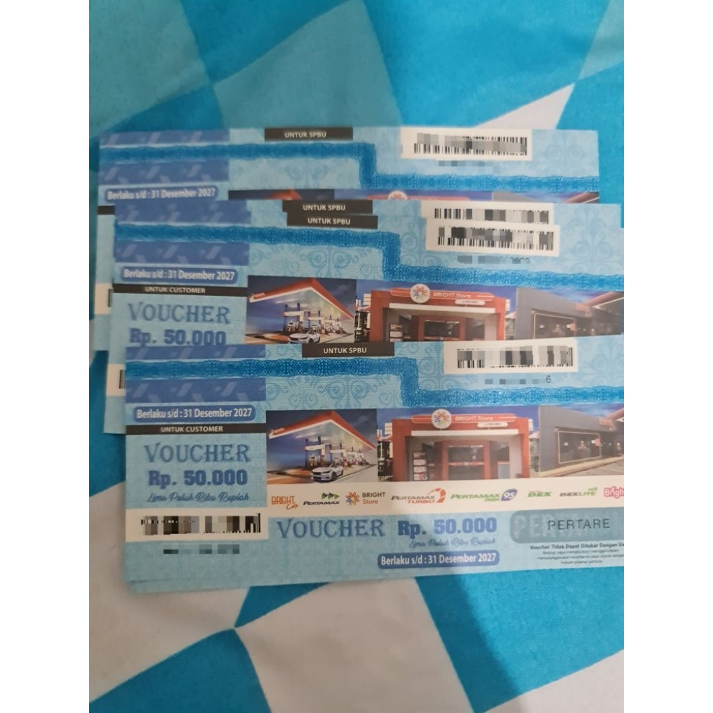 Voucher SPBU Pertamina 50rb
