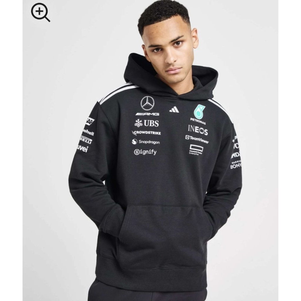 Hoodie jersey adidas official f1 team AMG PETRONAS Mercedes adidas official merchandise high quality