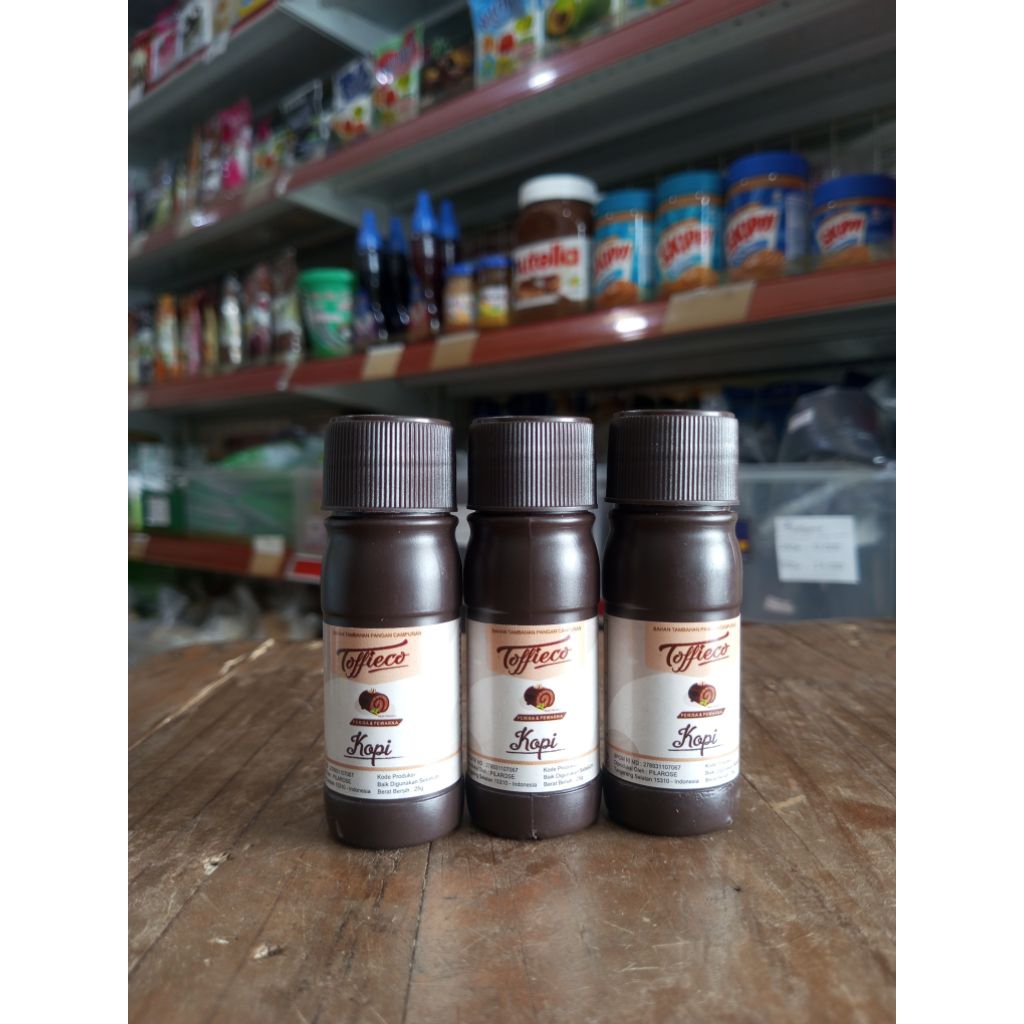 Toffieco Perisa Kopi 25g | Perisa Kopi Toffieco