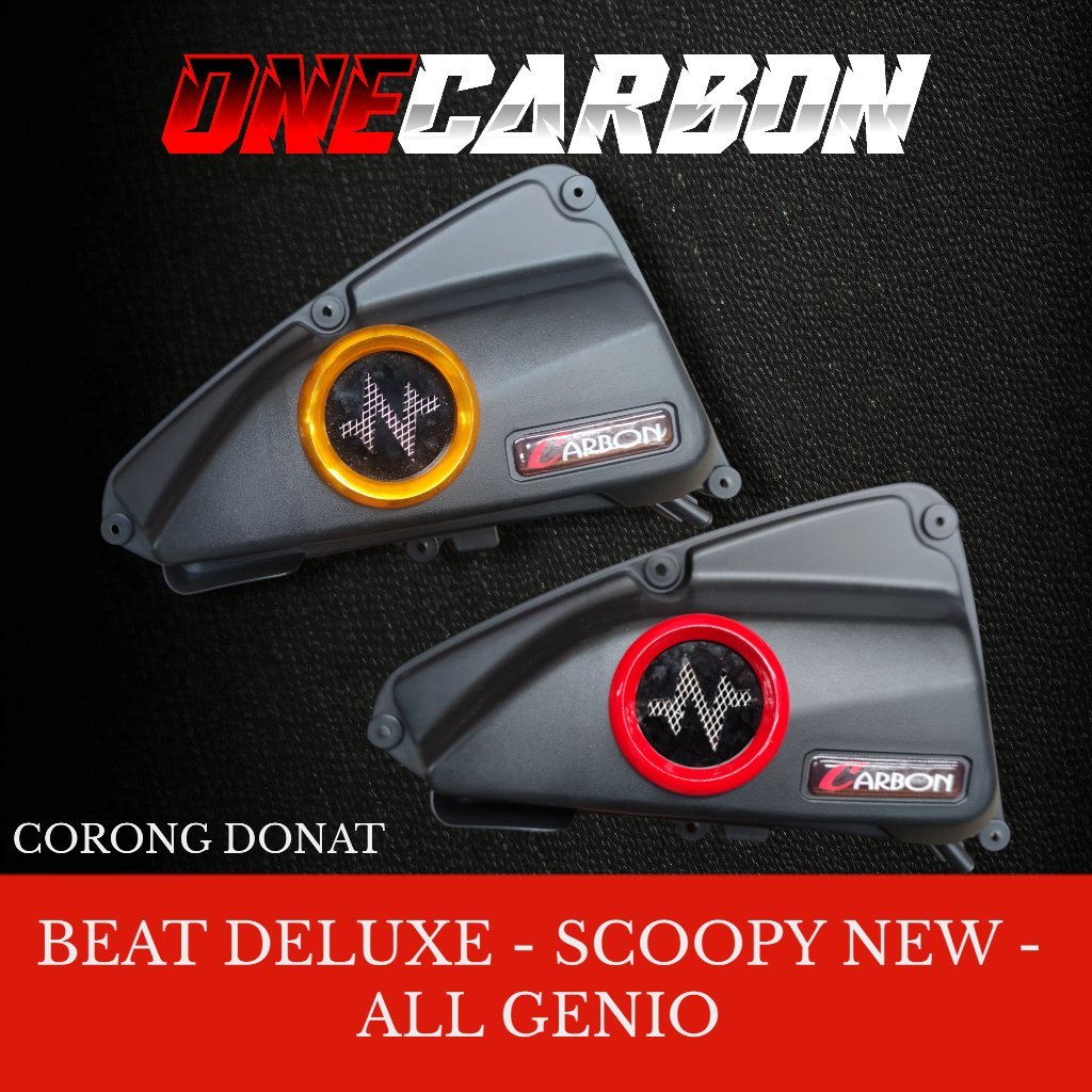 CORONG UDARA BEAT DELUX SCOOPY NEW VELOCITY BEAT tutup filter Beat variasi VARIASI277