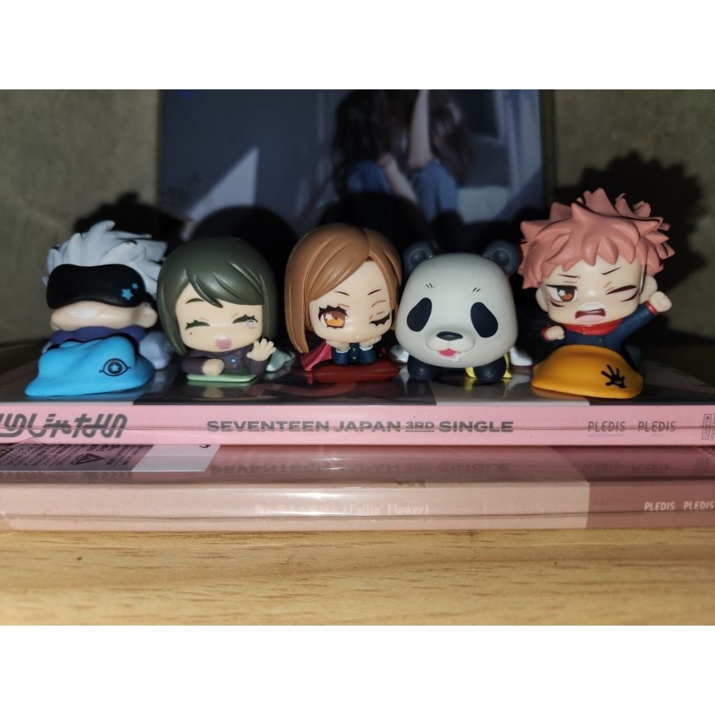 [ Ready Official ] SET 5 Onemutan / Mini Figure Jujutsu Kaisen JJK Gojo Shoko Nobara Panda Yuuji Mur