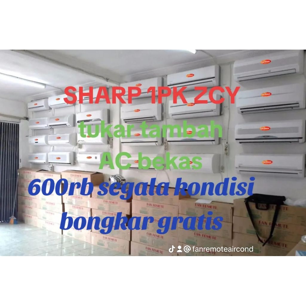 +PASANG AC SHARP 1PK 09 ZCY