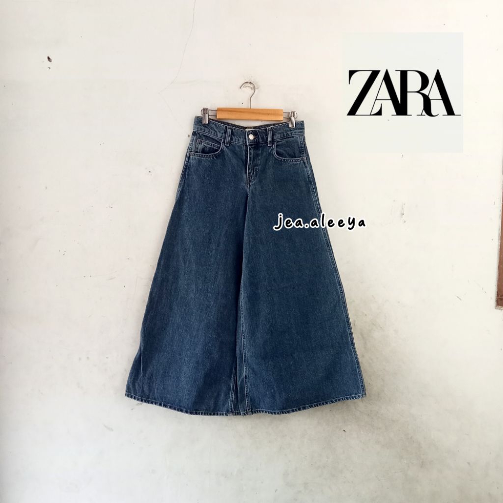 Preloved Zara Kulot Jeans | Zara Exclusive Super Wide Leg Jeans