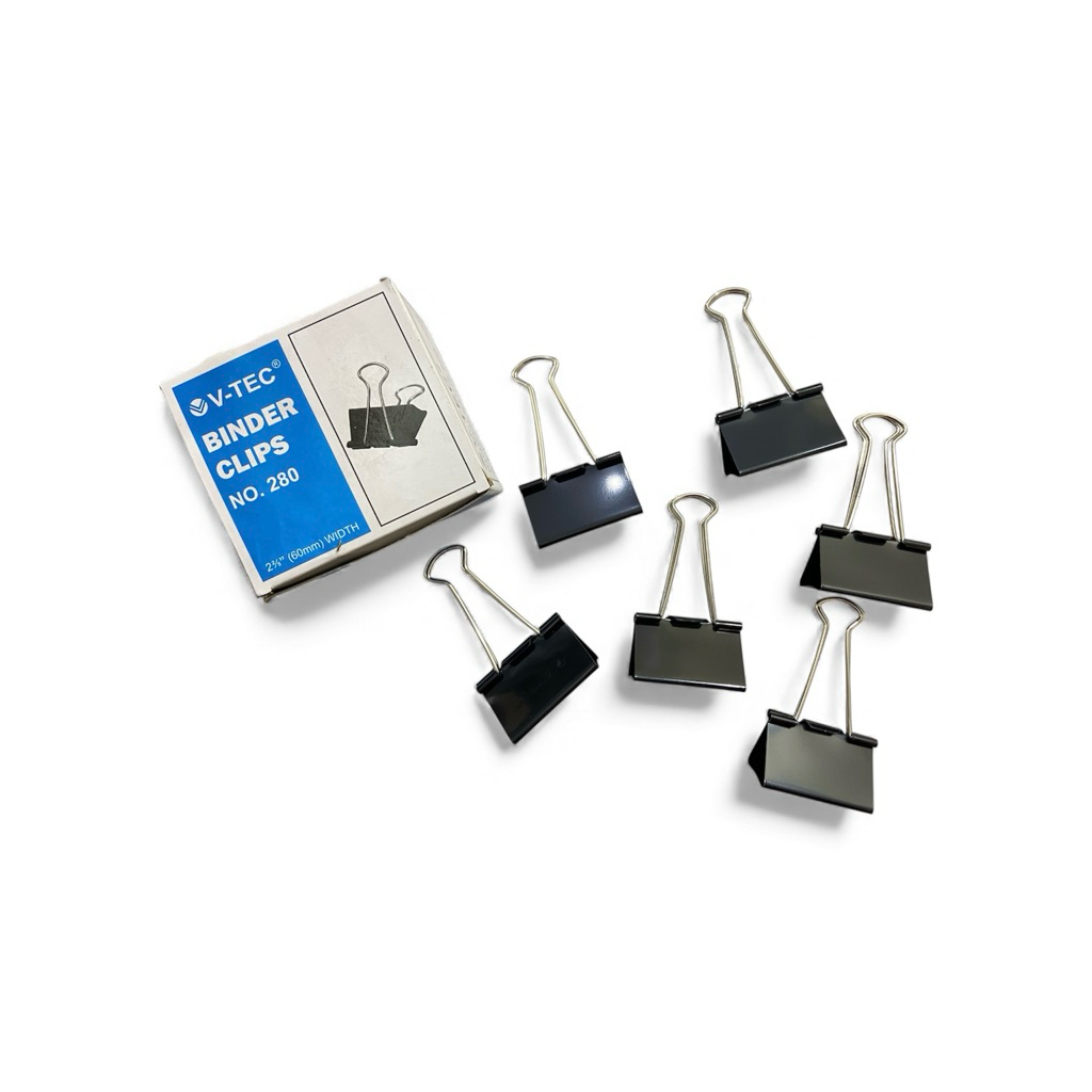 Binder Clips V-TEC No. 280 Penjepit Kertas Klip Jumbo Besar
