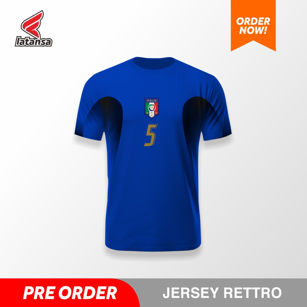 JESEY ITALI WC2006 | JERSEY WORL CUP | JERSEY ITALIA | JERSEY RETRO