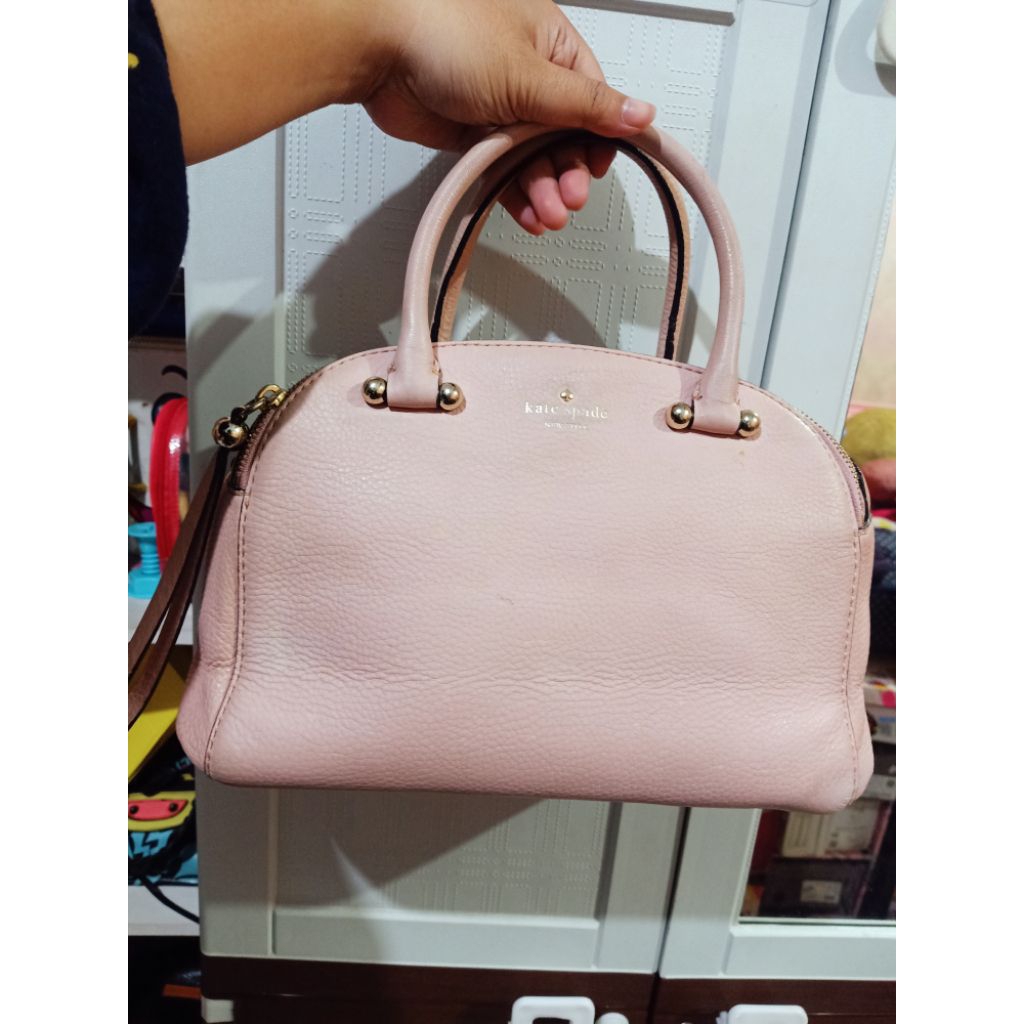 Tas ks ketsped baby blush pink bag