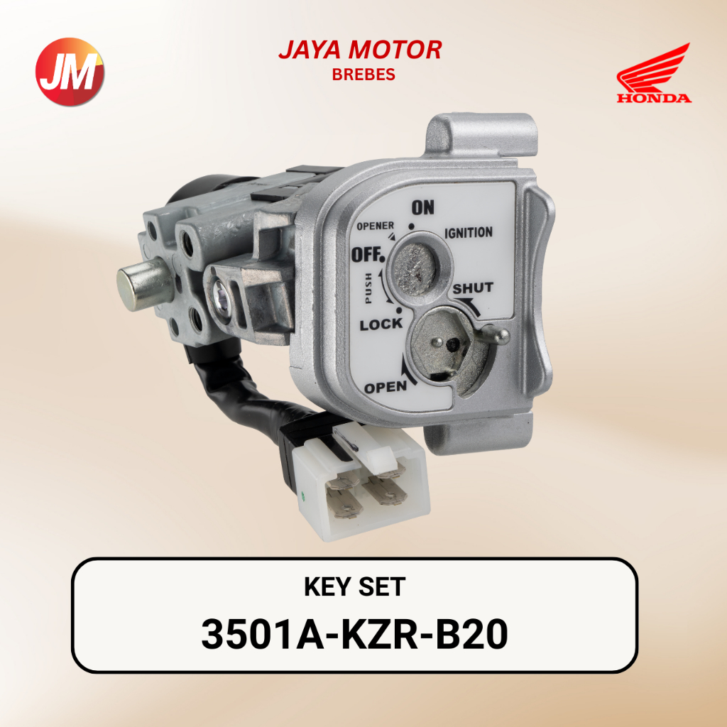 3501A-KZR-B20 - Key Set Assy - Vario 125 Old 2013 CBS Standard JFB1E Kunci Kontak Set Serep 3501A KZ