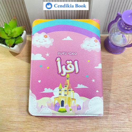 Iqro Kaleb Fullcolor Berwarna Iqro Jillid 1-6 Desain Lucu Karakter Untuk Anak Kaleb Resleting - Cend