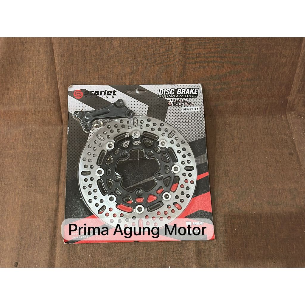 PIRING CAKRAM DEPAN VARIASI VARIO 150 NEW SCARLET