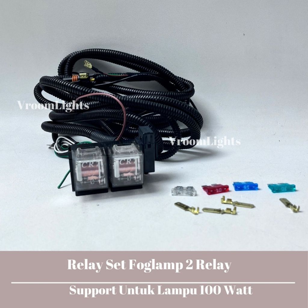 Relay Set Foglamp Tipe 2 relay & 3 Relay