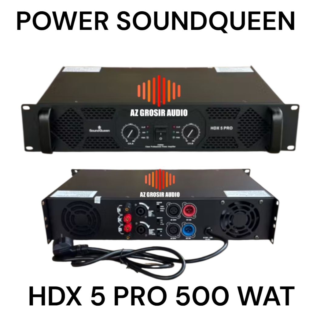 power amplifier soundqueen HDX 5 pro power soundqueen hdx5pro