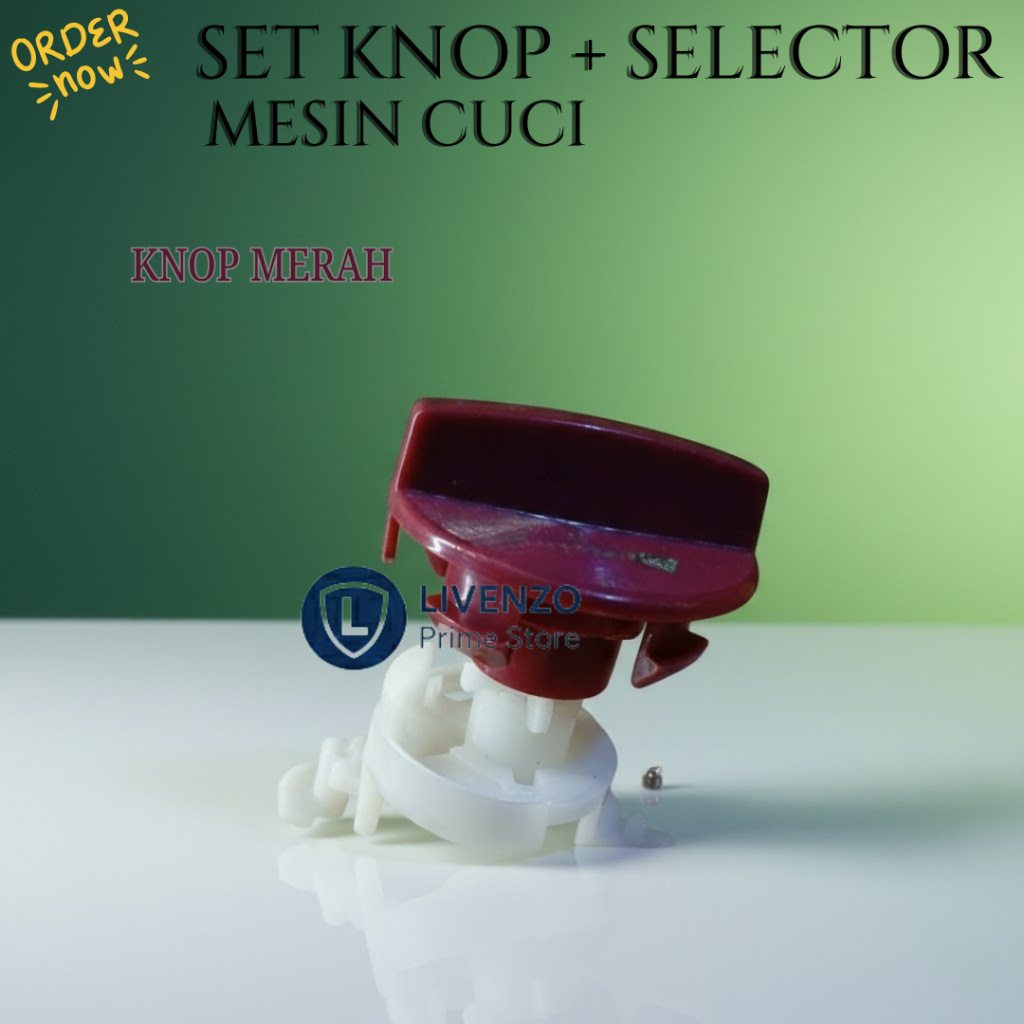 1 Set Knop + Selector polytron 1pasang knop + selector putaran polytron / KNOP POLYTRON