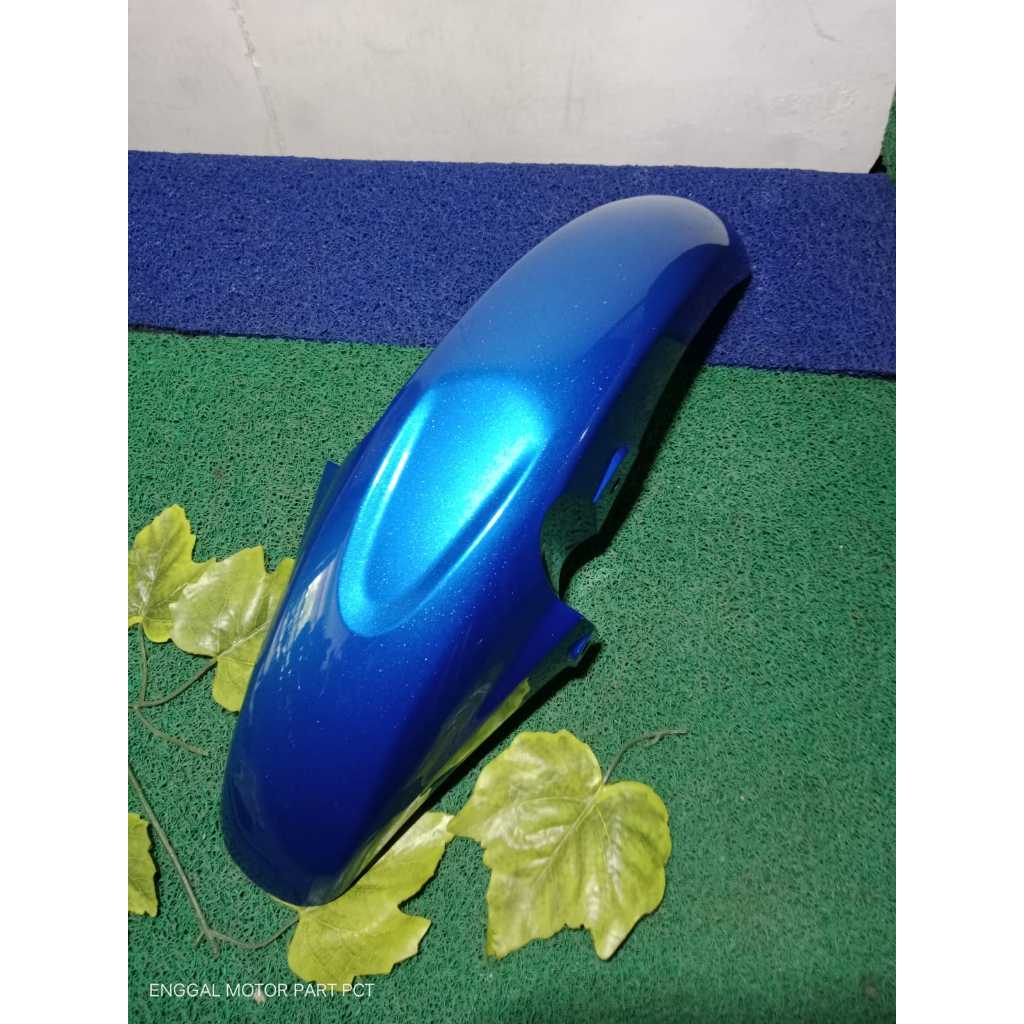 spakbore depan satria fu warna biru