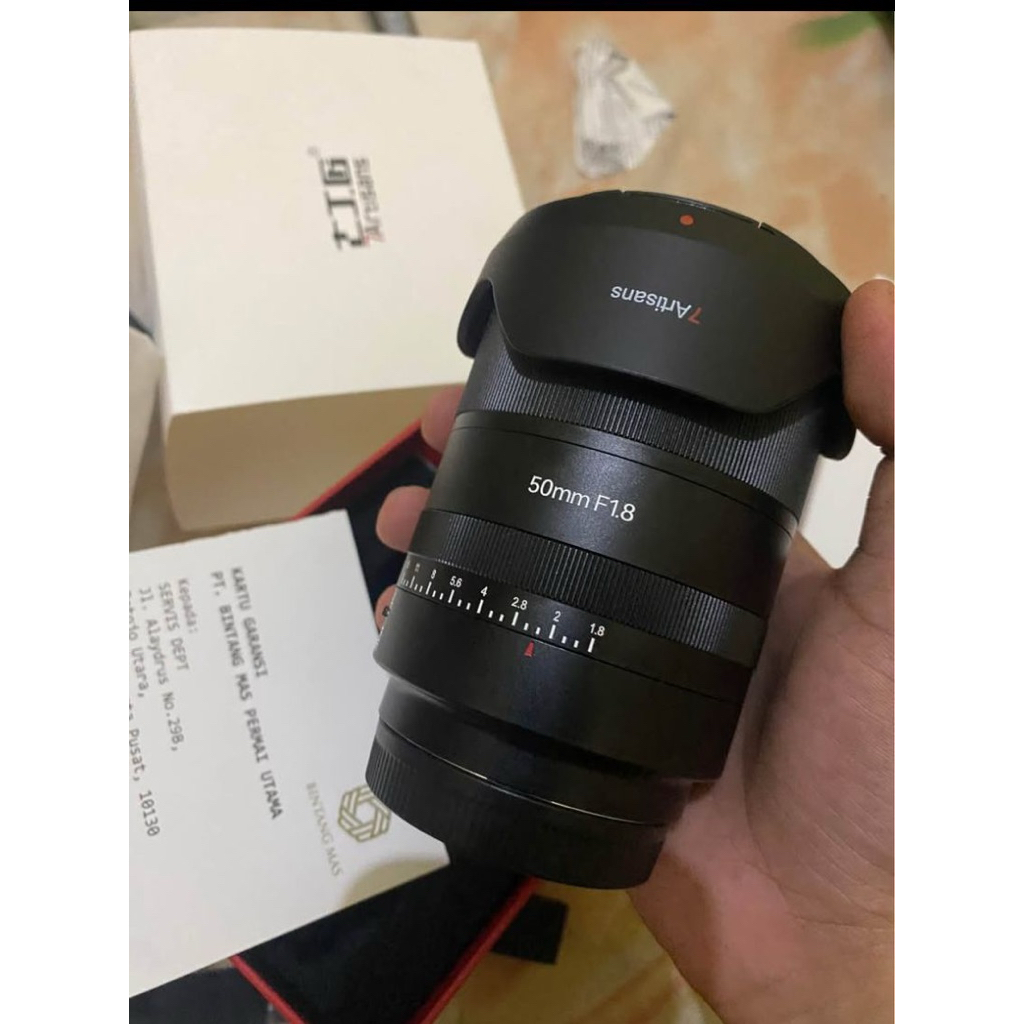 7artisan af 50mm f1,8 ff