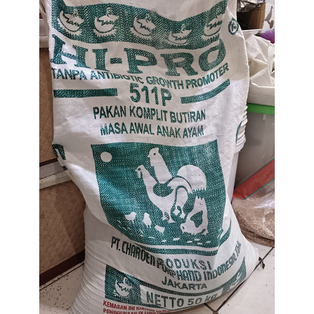 Pur Ayam 511 Charoen Pokphand / Voer Ayam Bebek 1 Kg