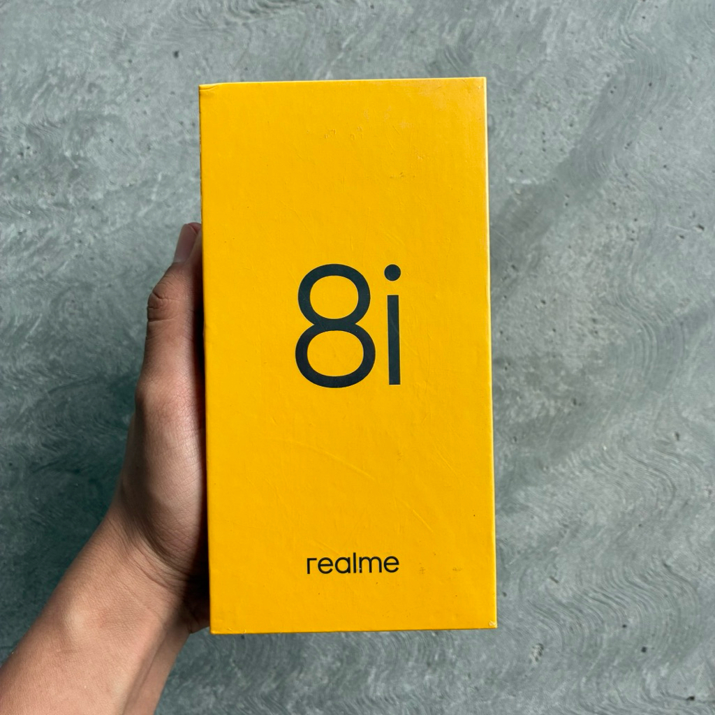 HP BARU REALME 8i 4/64 4GB/64GB ORIGINAL GARANSI RESMI