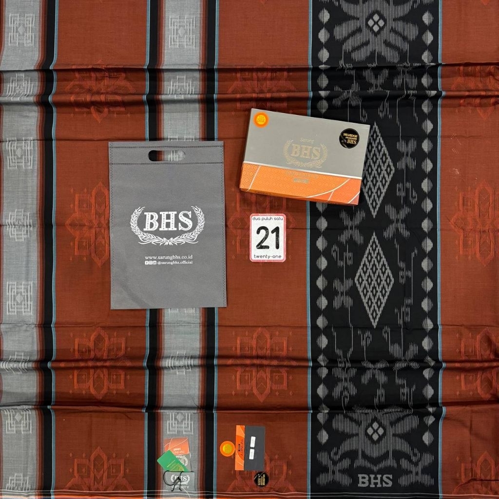sarung BHS Cosmo Silver/Infinity Silver 100% ori
