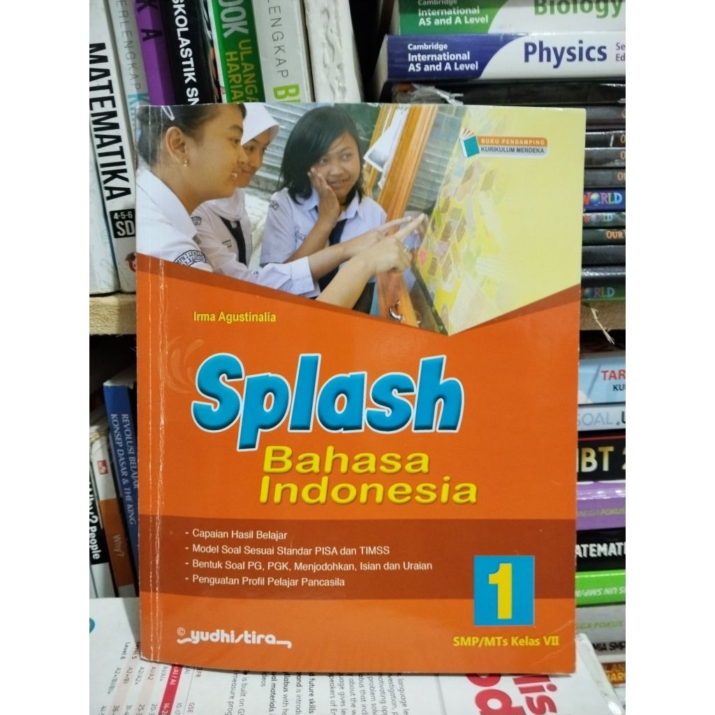 buku splash bahasa Indonesia, splash matematika, splash bahasa Inggris, splash ppkn/pendidikan panca