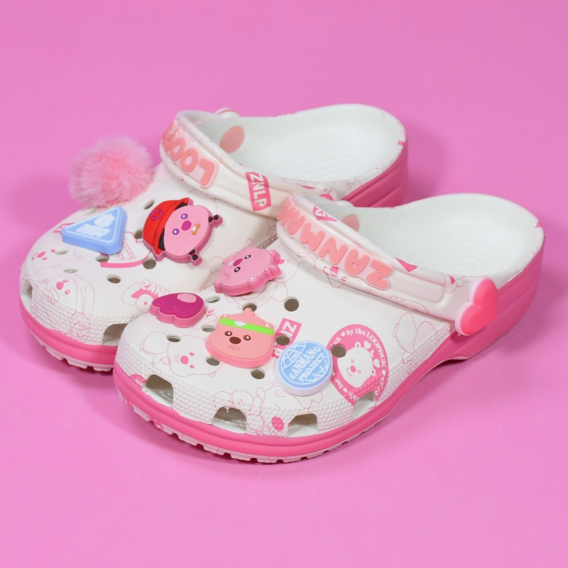 CROCS x Loopy – Classic Clog Pink Cewek