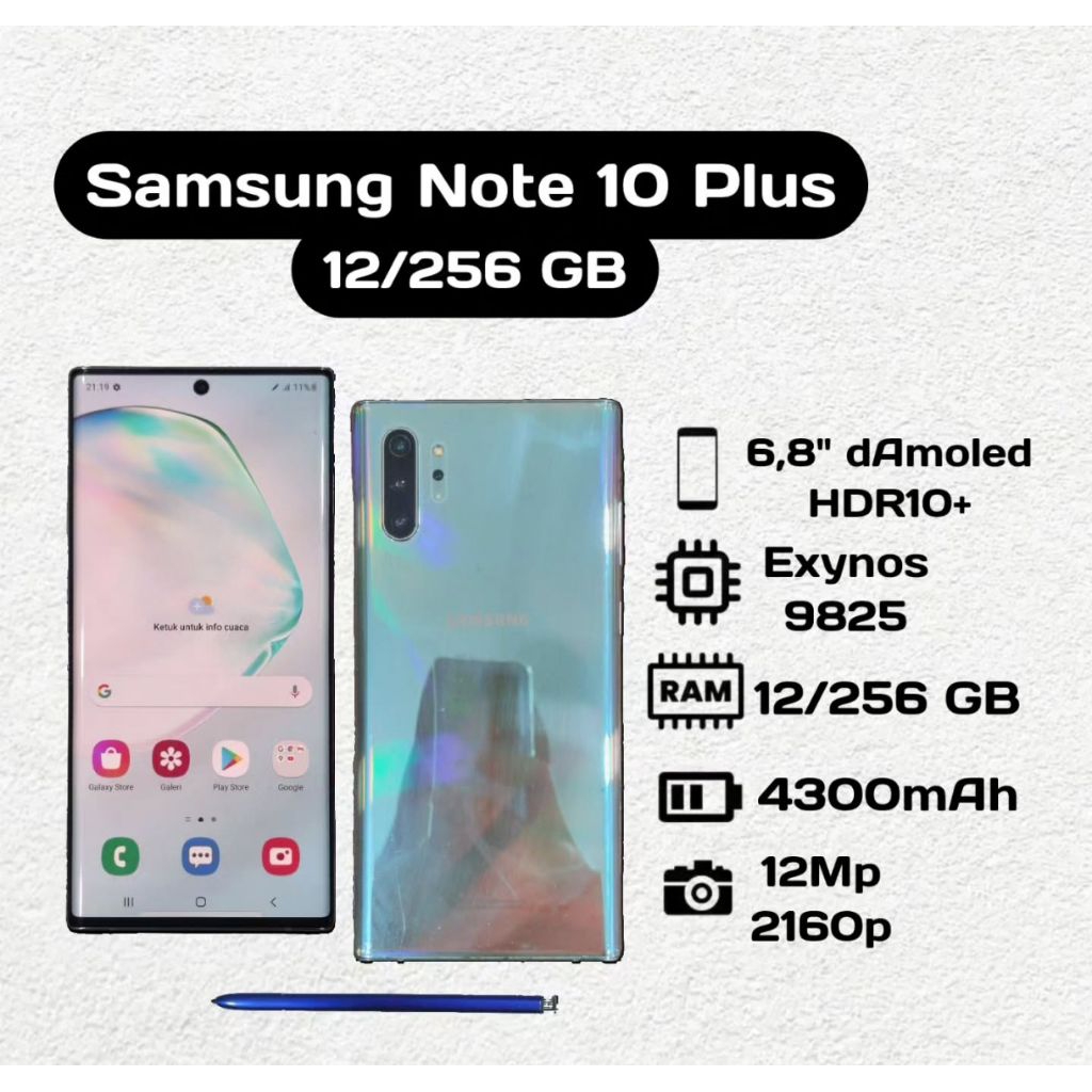 Samsung Galaxy Note 10 Plus 12/256 GB Second