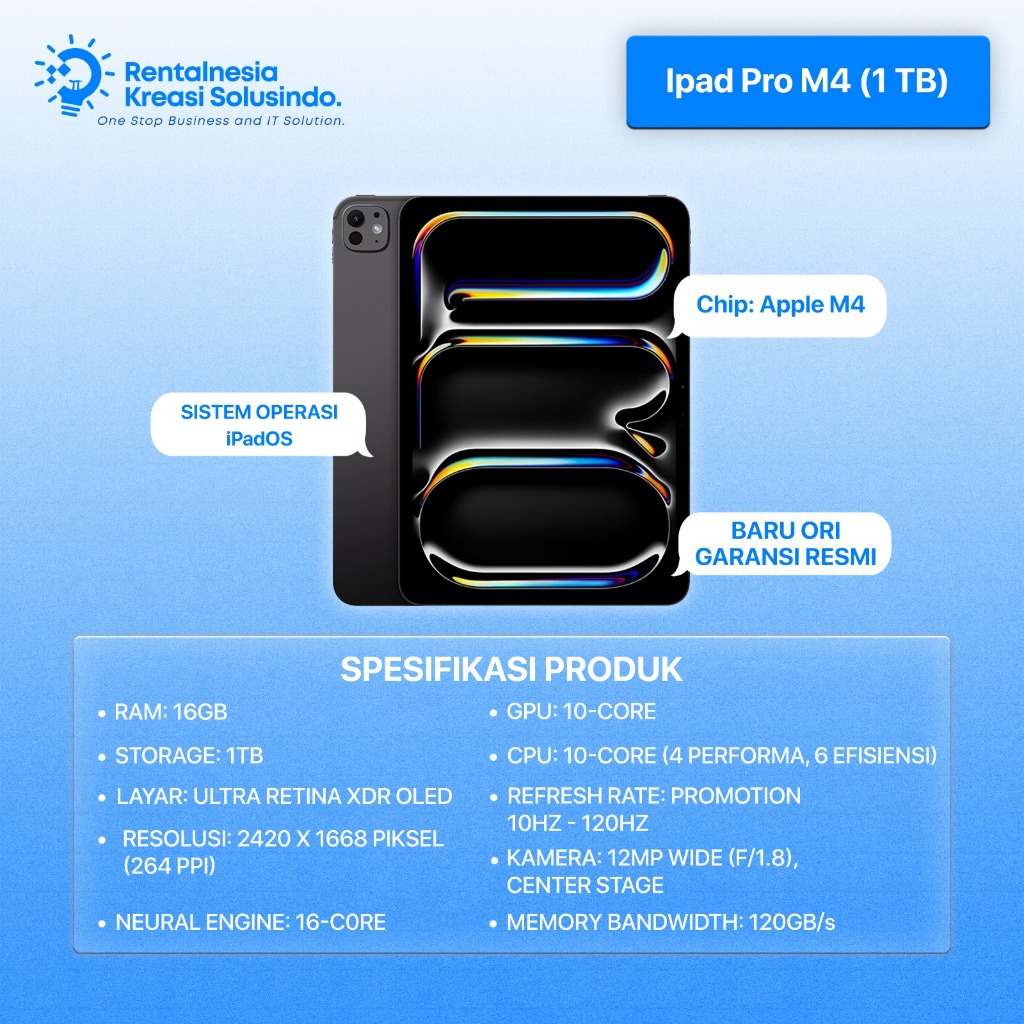 Apple Ipad Pro M4 - 1TB