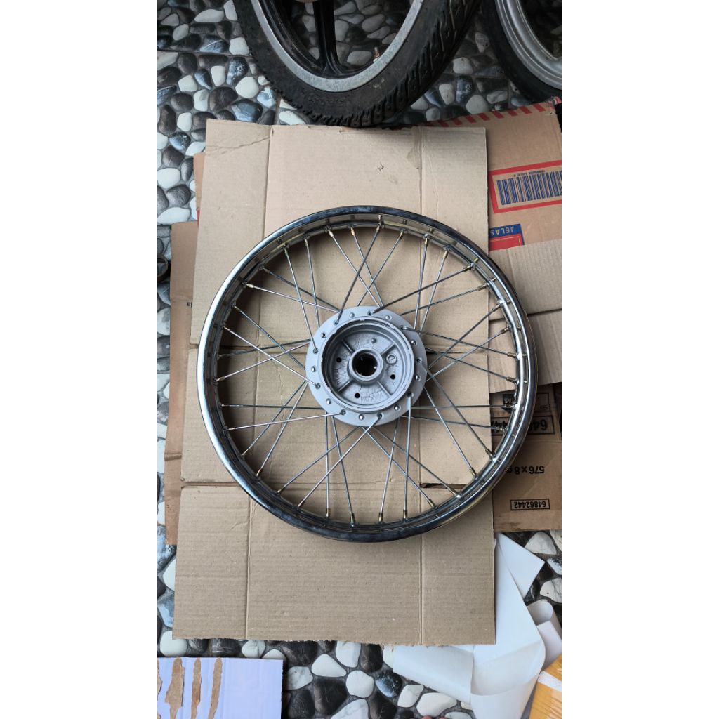 VELG JARI JARI BELAKANG HONDA GRAND SUPRA FIT SUPRA 110 LAMA ORI SECOND